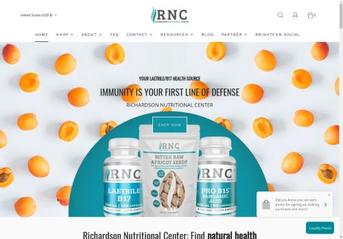 Richardson Nutritional Center (RNC Store)