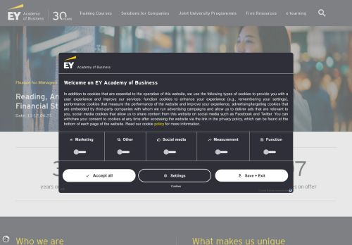 ERNST & YOUNG Sp. z o.o. Academy of Business Sp. k.